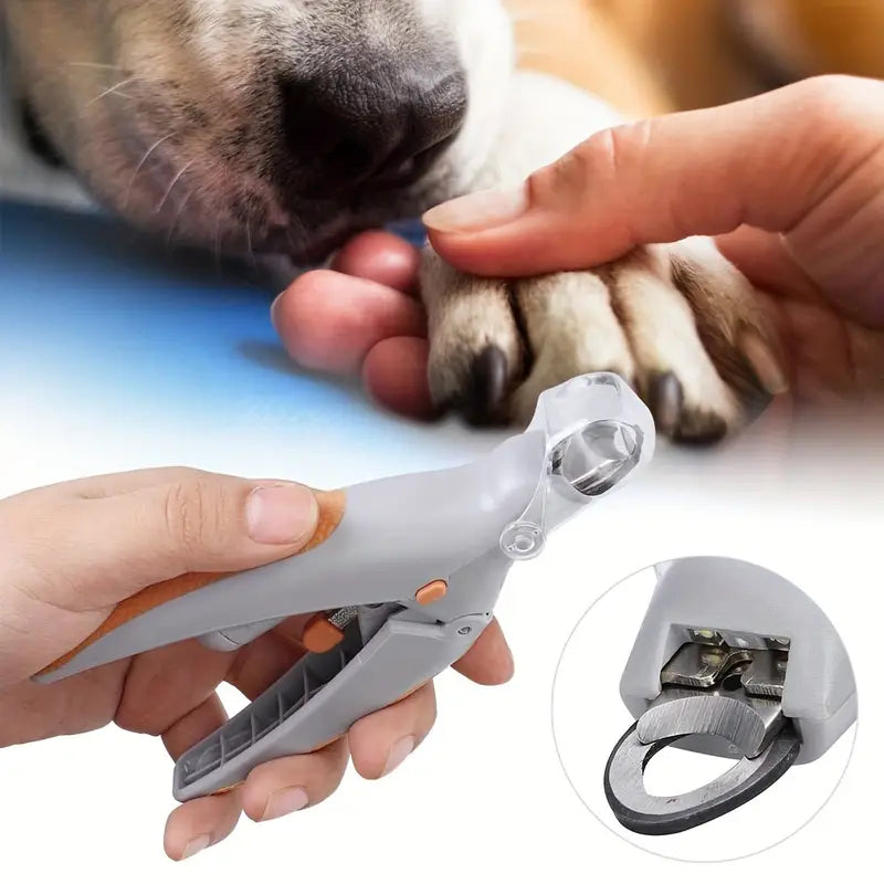 LED Krallenschere erkennt Blutlinie Hund Katze Krallen TRENDMOPS PAWZCARE
