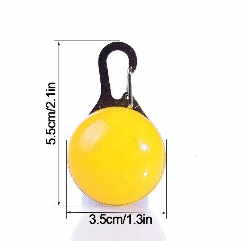LED Hundehalsband blinkend mit Anhänger USB Batterie TRENDMOPS LUMINELLA - Trendmops
