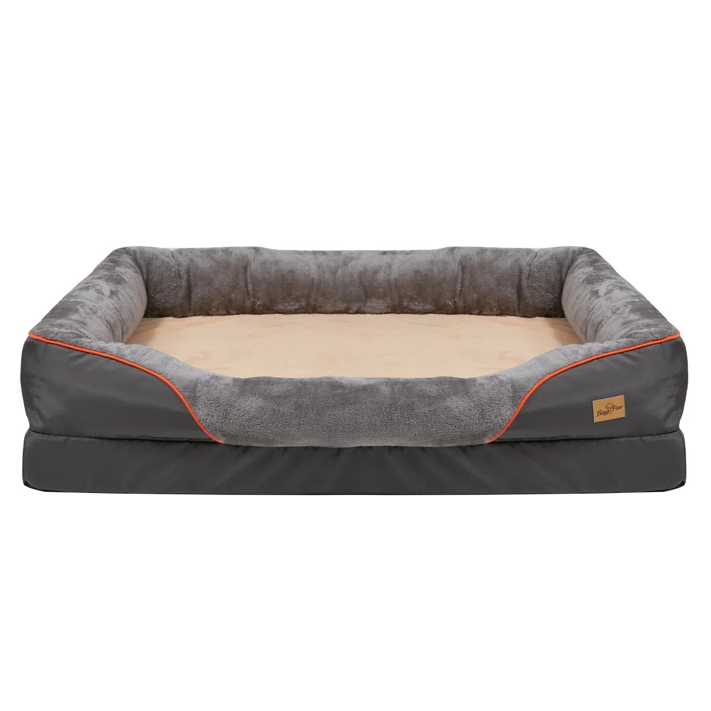 Orthopädisches Hundebett wasserdicht M-3XL TRENDMOPS ORTHOMENDA