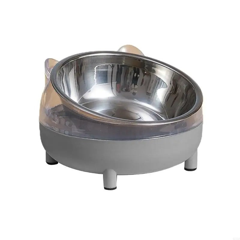 Erhöhter Futternapf Katzen Edelstahl TRENDMOPS FEEDYBOWL