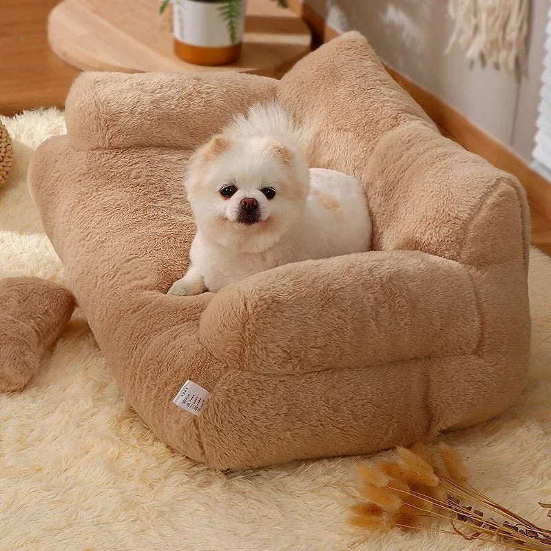 Katzenbett Sofa Katze Welpen waschbar Plüsch TRENDMOPS BELLEZZIA