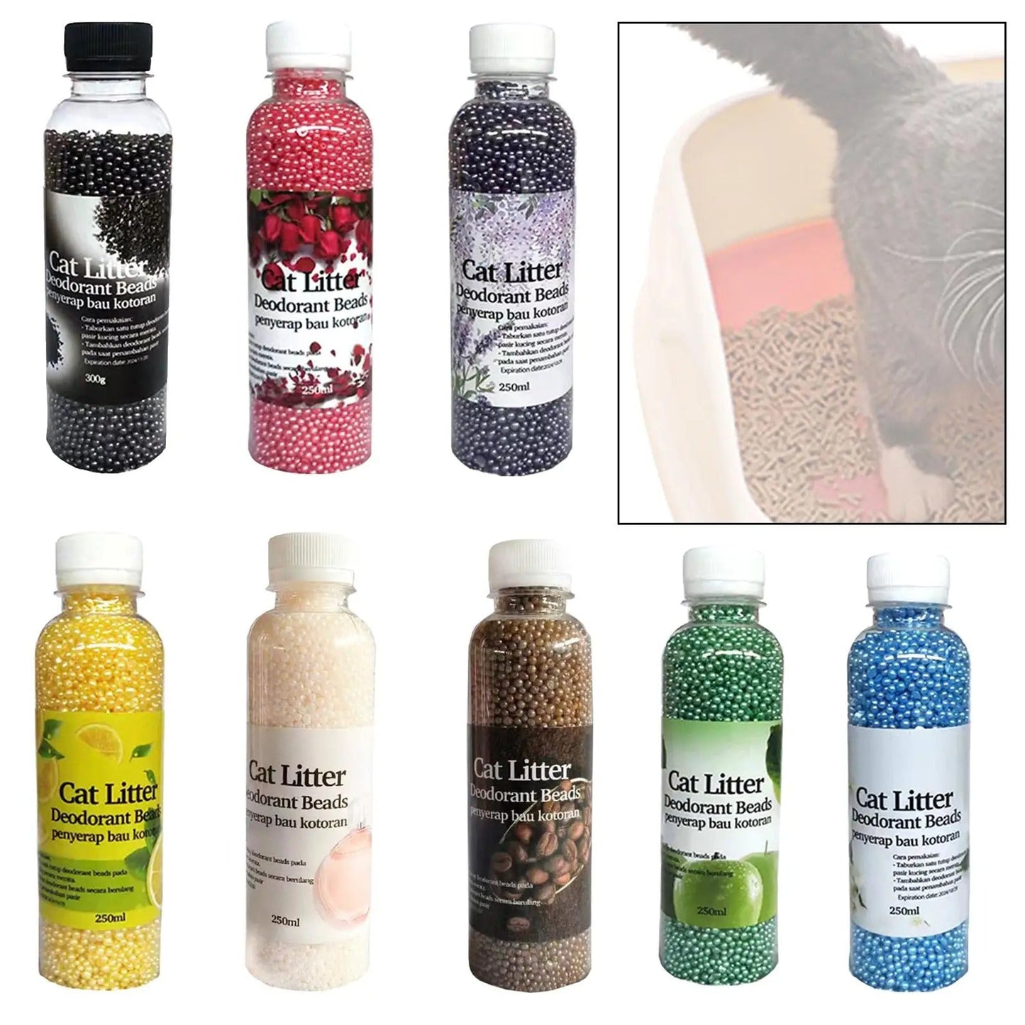 Katzenstreu Deo Duft Parfum Katzenklo TRENDMOPS LITTERJOY