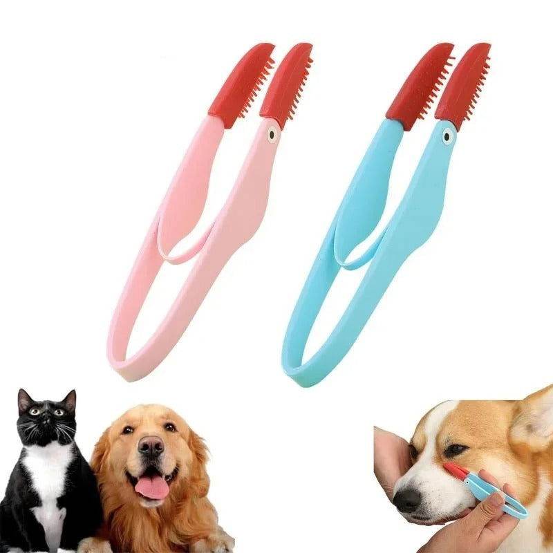 Bürste Hunde Katzen Augen Ohren Silikon TRENDMOPS BRUSHYEYE - Trendmops