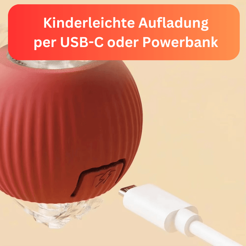 Interaktives Katzenspielzeug Ball Beschäftigung USB TRENDMOPS INTELLYCATCH - Trendmops