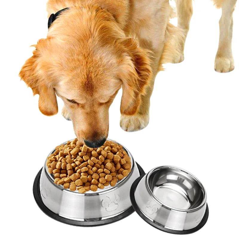 Fressnapf Edelstahl Hunde Katzen antirutsch TRENDMOPS NAPFPFÖTCHEN - Trendmops
