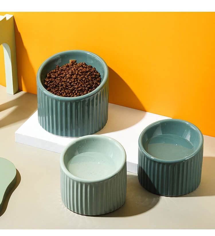 Fressnapf Futternapf Keramik erhöht Katzen TRENDMOPS NORDICKITTEN - Trendmops