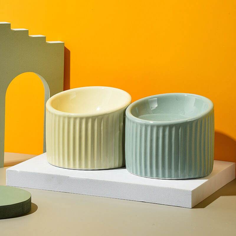 Fressnapf Futternapf Keramik erhöht Katzen TRENDMOPS NORDICKITTEN - Trendmops