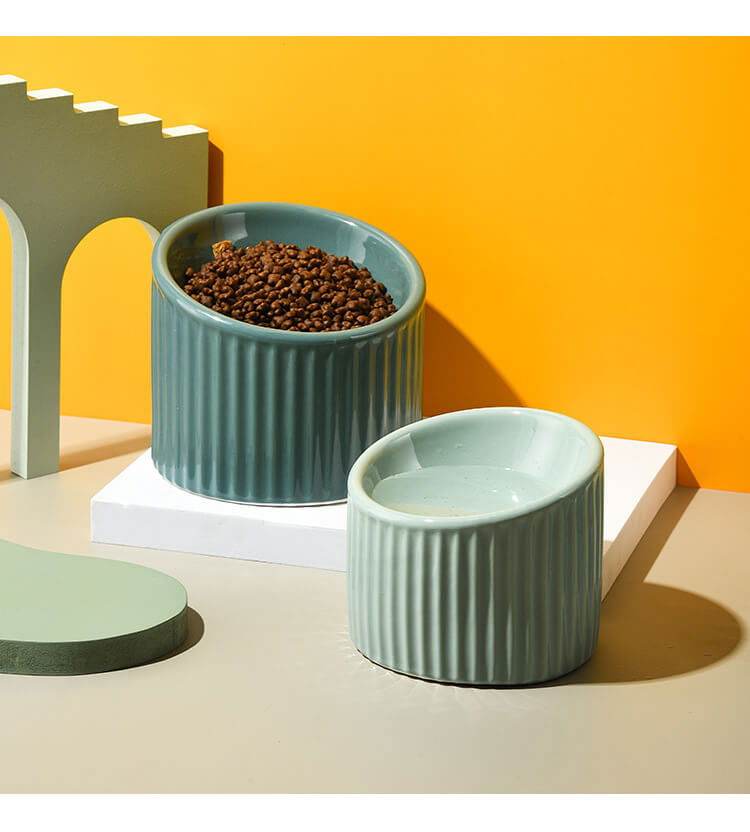 Fressnapf Futternapf Keramik erhöht Katzen TRENDMOPS NORDICKITTEN - Trendmops