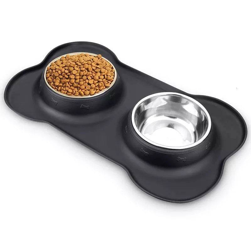 Futterstation Napf Hunde Katzen wasserfest TRENDMOPS SNACKTIME - Trendmops