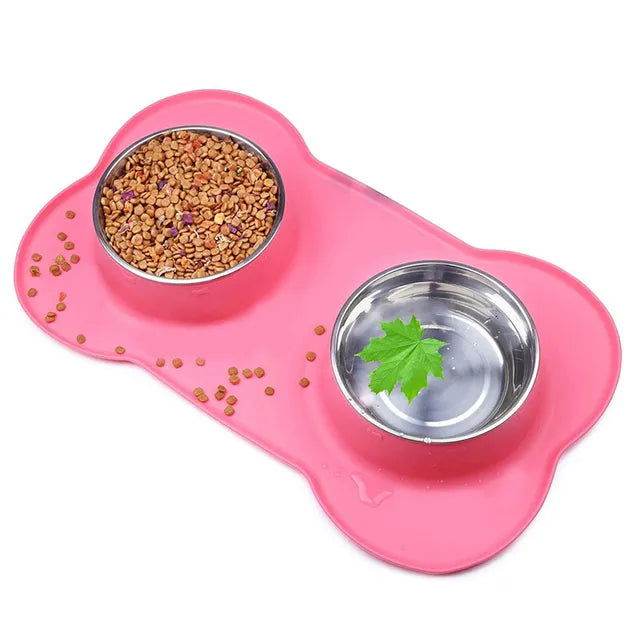 Futterstation Napf Hunde Katzen wasserfest TRENDMOPS SNACKTIME - Trendmops