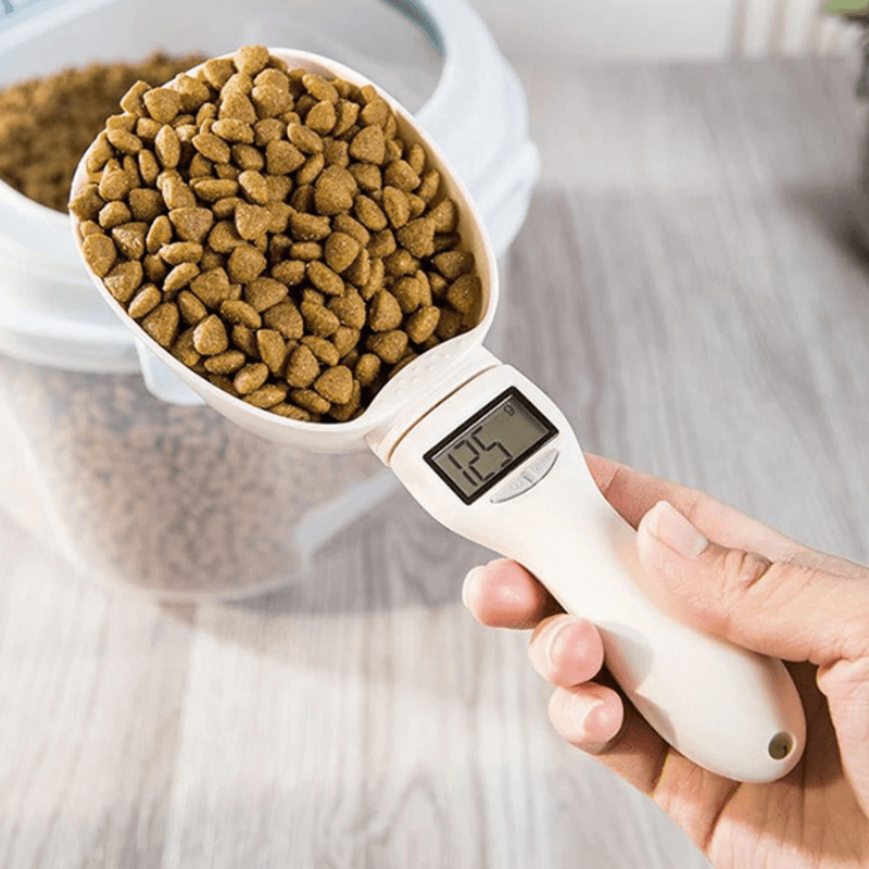 Futterwaage Wiegelöffel Futterschaufel LED TRENDMOPS SNACKYSCALE - Trendmops