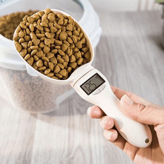 Futterwaage Wiegelöffel Futterschaufel LED TRENDMOPS SNACKYSCALE - Trendmops