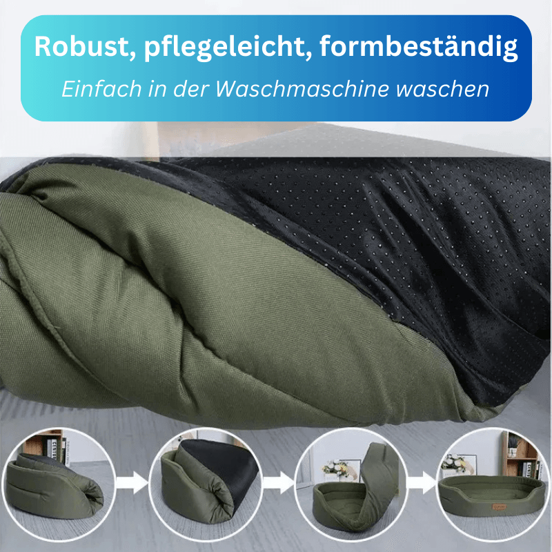 Hundebett robust wasserfest 2in1 Kissen TRENDMOPS MIDENA - Trendmops