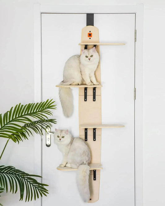 Katzenbaum Holz hangend Tür platzsparend TRENDMOPS WONDERCAT - Trendmops