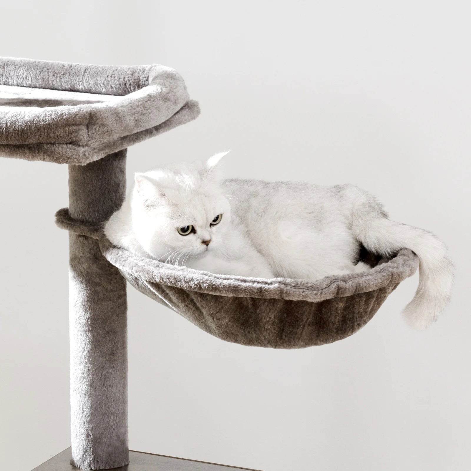 Katzenmöbel Katzenbaum Kratzbaum Schrank Katzenklo Holz 150cm TRENDMOPS WOODYJOY - Trendmops