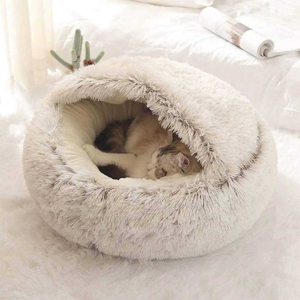 Katzenbett Katzenhöhle kuschelig TRENDMOPS FLUFFYSLEEP - Trendmops