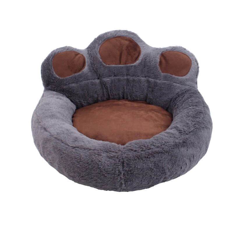 Katzenbett Tatze Pfote rund Plüsch TRENDMOPS KUSCHELTATZE - Trendmops