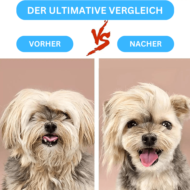 Fellbürste Katzenbürste Hundebürste Fell Enthaarung TRENDMOPS SAMTFELL - Trendmops