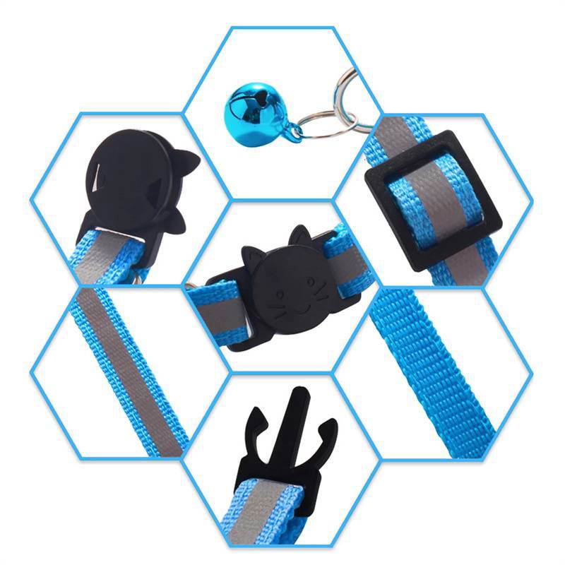 Katzenhalsband Glocke reflektierend TRENDMOPS COLLARINA - Trendmops