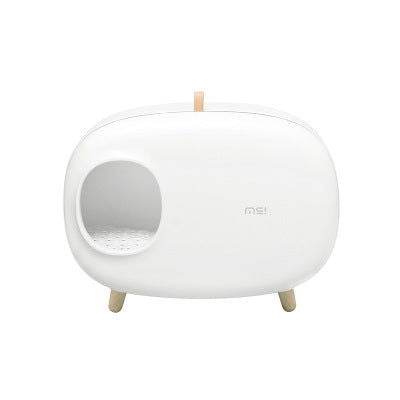 Katzenklo Katzentoilette Luxus Holzfuß TRENDMOPS CLEANYKITTEN - Trendmops