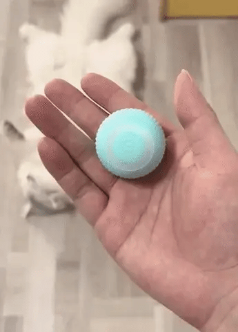 Katzenspielzeug Ball interaktiv Katze USB TRENDMOPS VIBROCATBALL - Trendmops