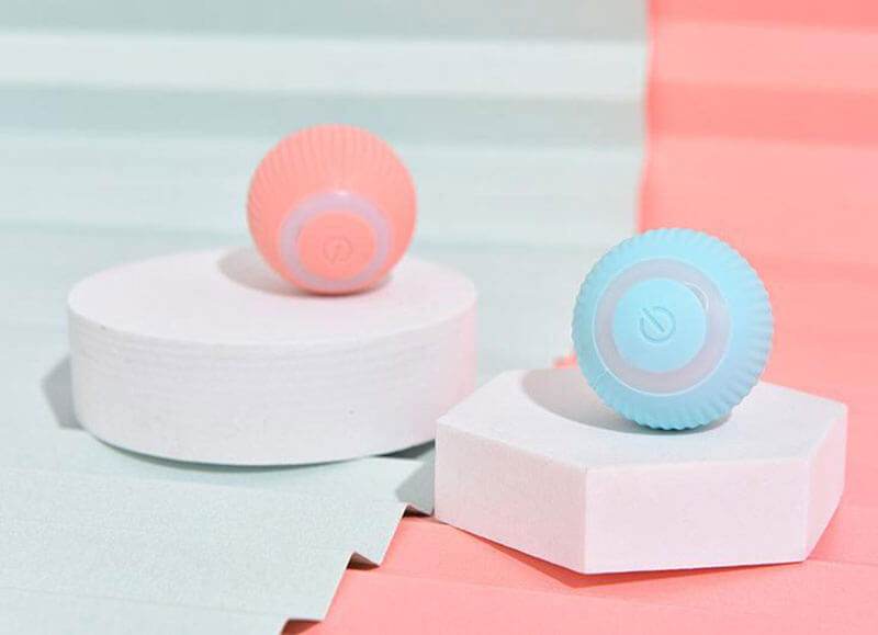 Katzenspielzeug Ball interaktiv Katze USB TRENDMOPS VIBROCATBALL - Trendmops