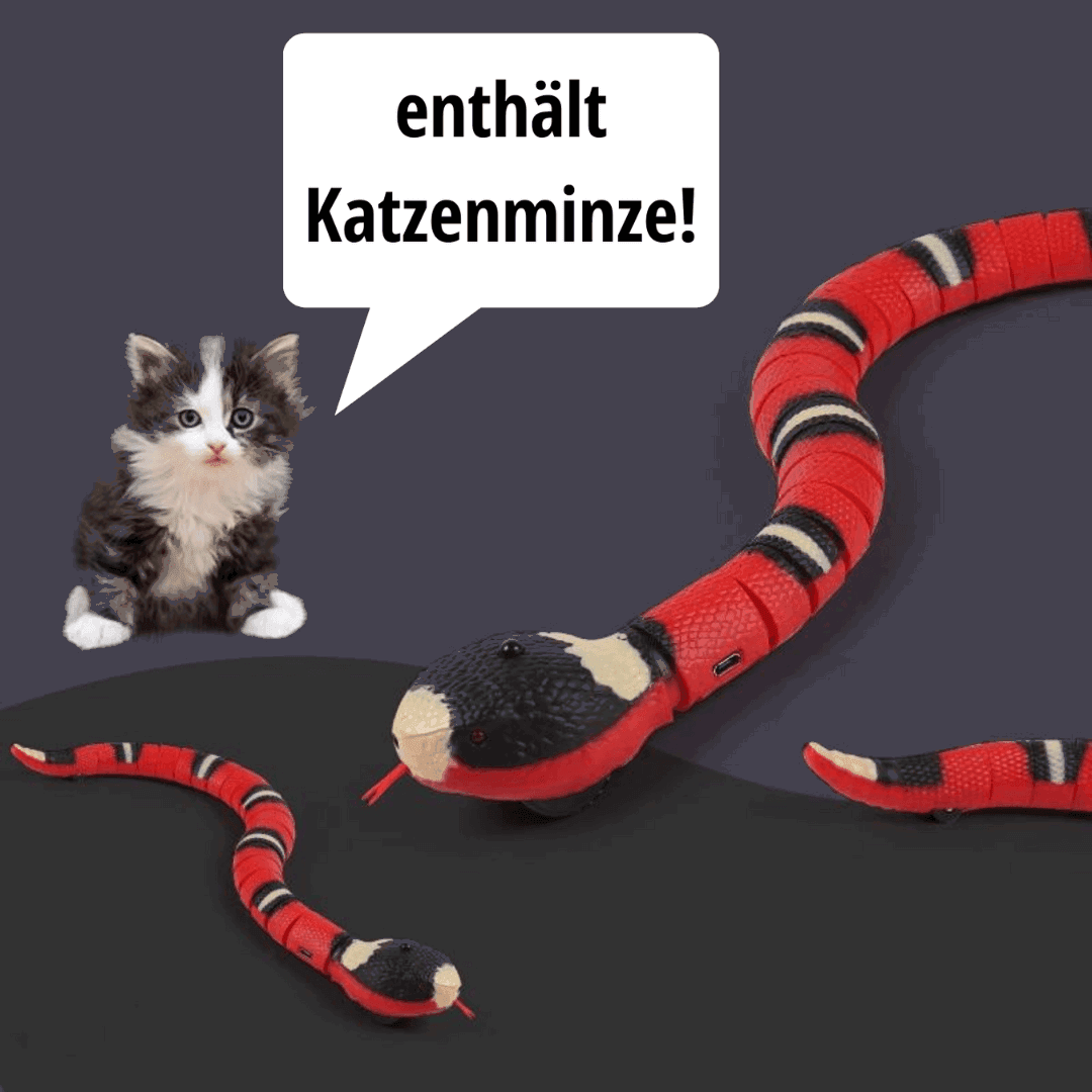 Katzenspielzeug interaktiv Schlange USB TRENDMOPS INTELLYSNAKE - Trendmops