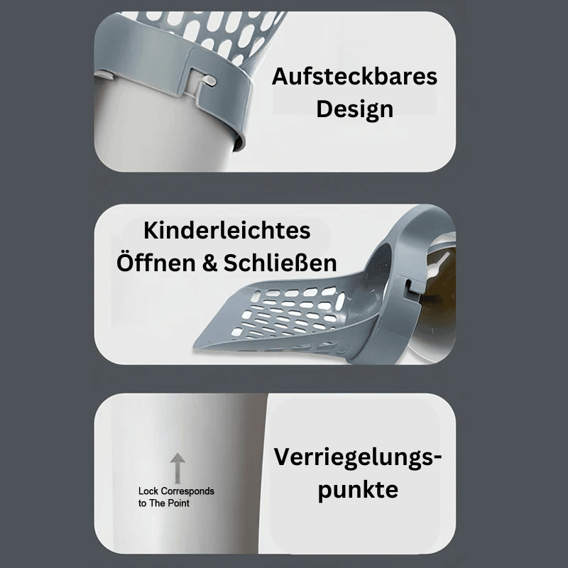 Katzenstreuschaufel Schaufel Katzenklo Katzenstreu TRENDMOPS LITTERMAGIC - Trendmops