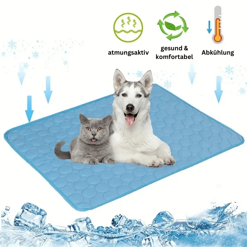 Kühlmatte Decke Hunde Katzen Sommer TRENDMOPS COOLINGPAWZ - Trendmops