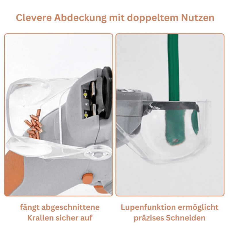 LED Krallenschere Blutlinie Hunde Katzen TRENDMOPS PAWZCARE - Trendmops
