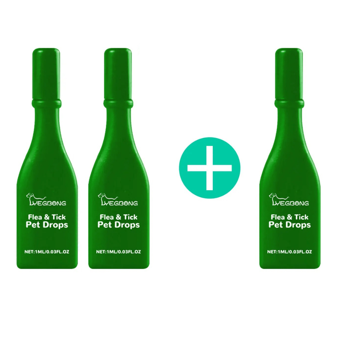 Spot on Floh- und Zeckenschutz Hunde Katzen TRENDMOPS TICKAWAY