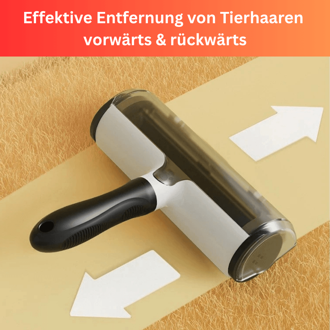 Tierhaarentferner Roller Tierhaare Fell Anti-Hair Hund Katze TRENDMOPS HAIRFLIZZA