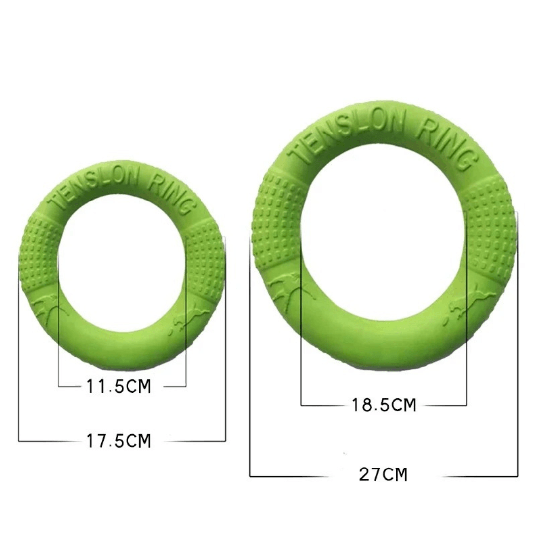 Kauspielzeug Ring Gummi XL Hundespielzeug wasserfest TRENDMOPS CHEWYRING
