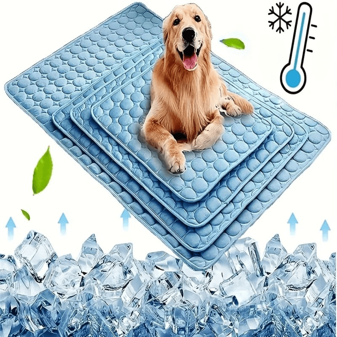 Kühlmatte Decke Hunde Katzen Sommer TRENDMOPS COOLINGPAWZ