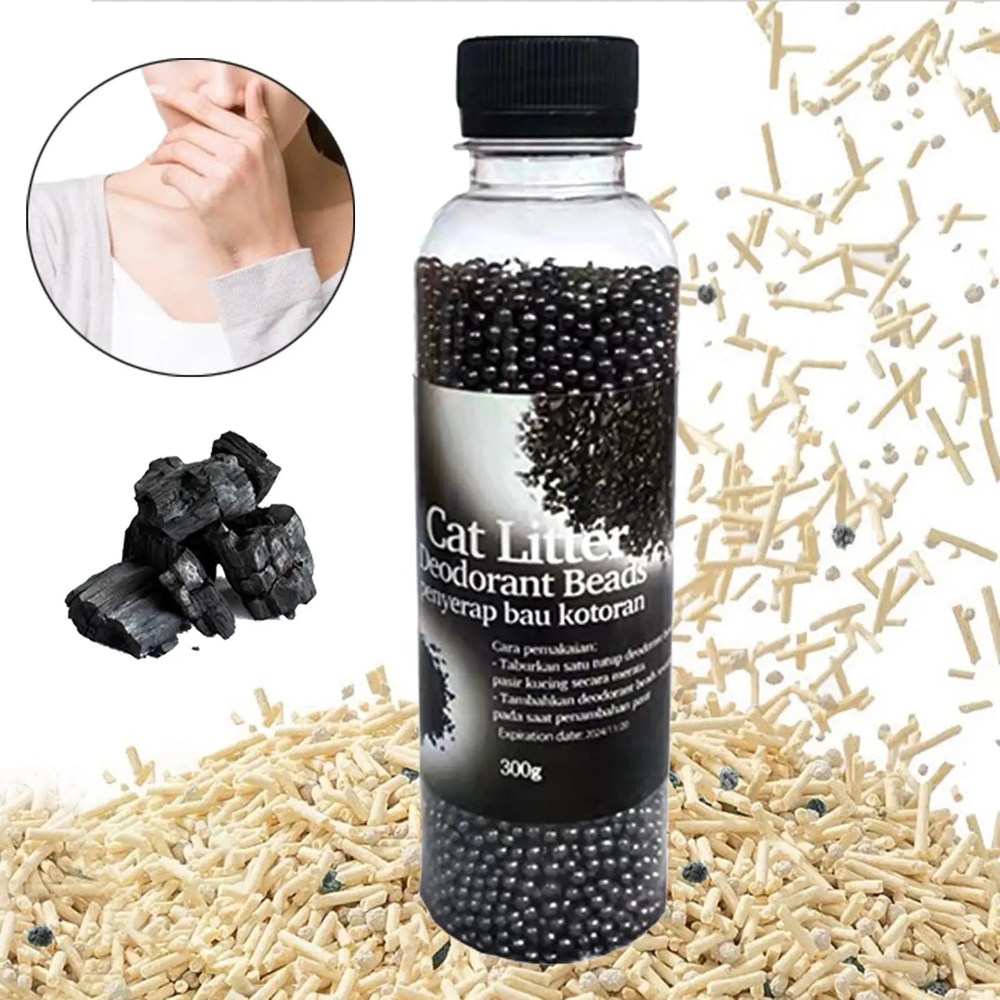 Katzenstreu Deo Duft Parfum Katzenklo TRENDMOPS LITTERJOY