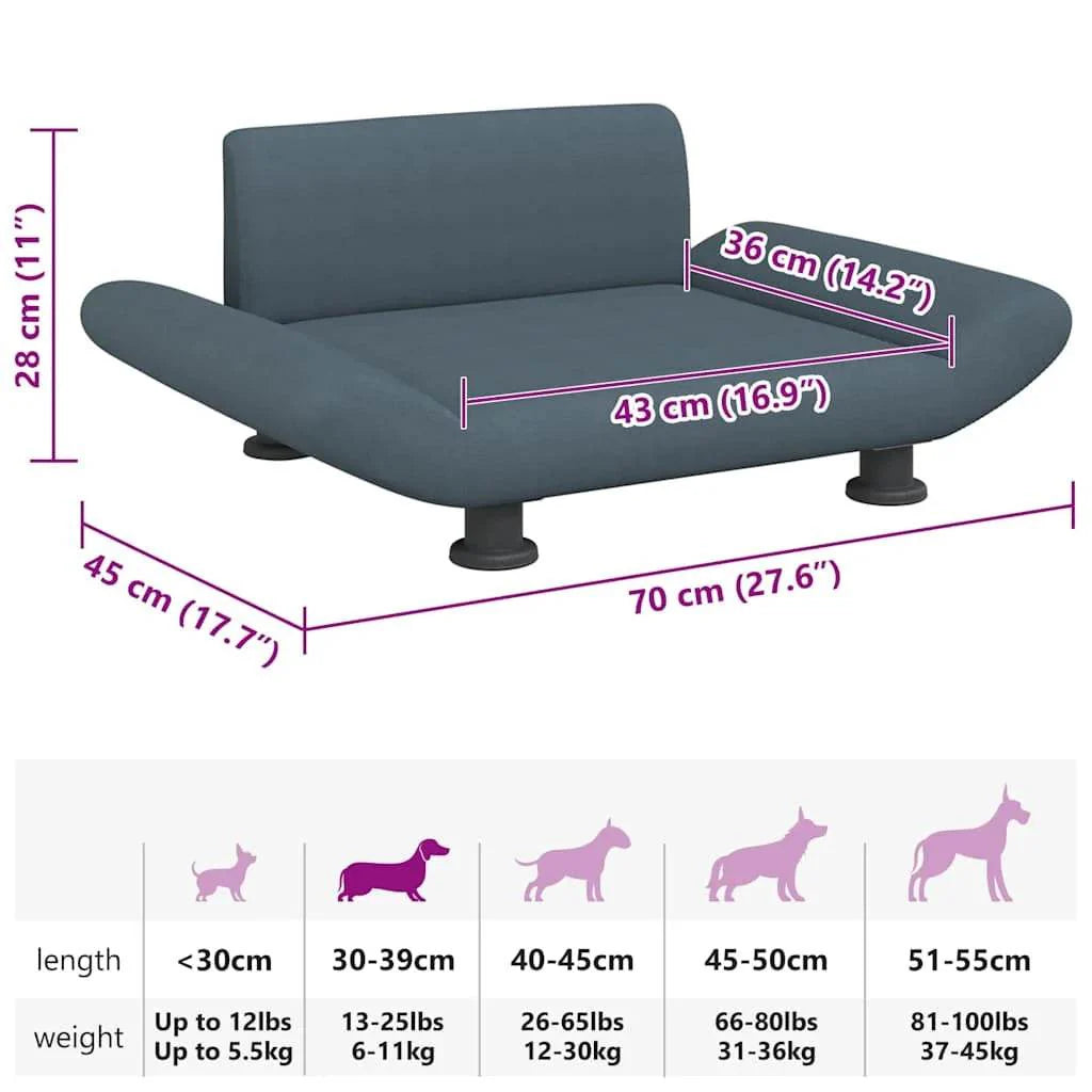 Hundesofa Hundebett Sofa Hund TRENDMOPS DOGSOFA - Trendmops