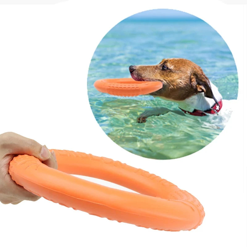 Kauspielzeug Ring Gummi XL Hundespielzeug wasserfest TRENDMOPS CHEWYRING