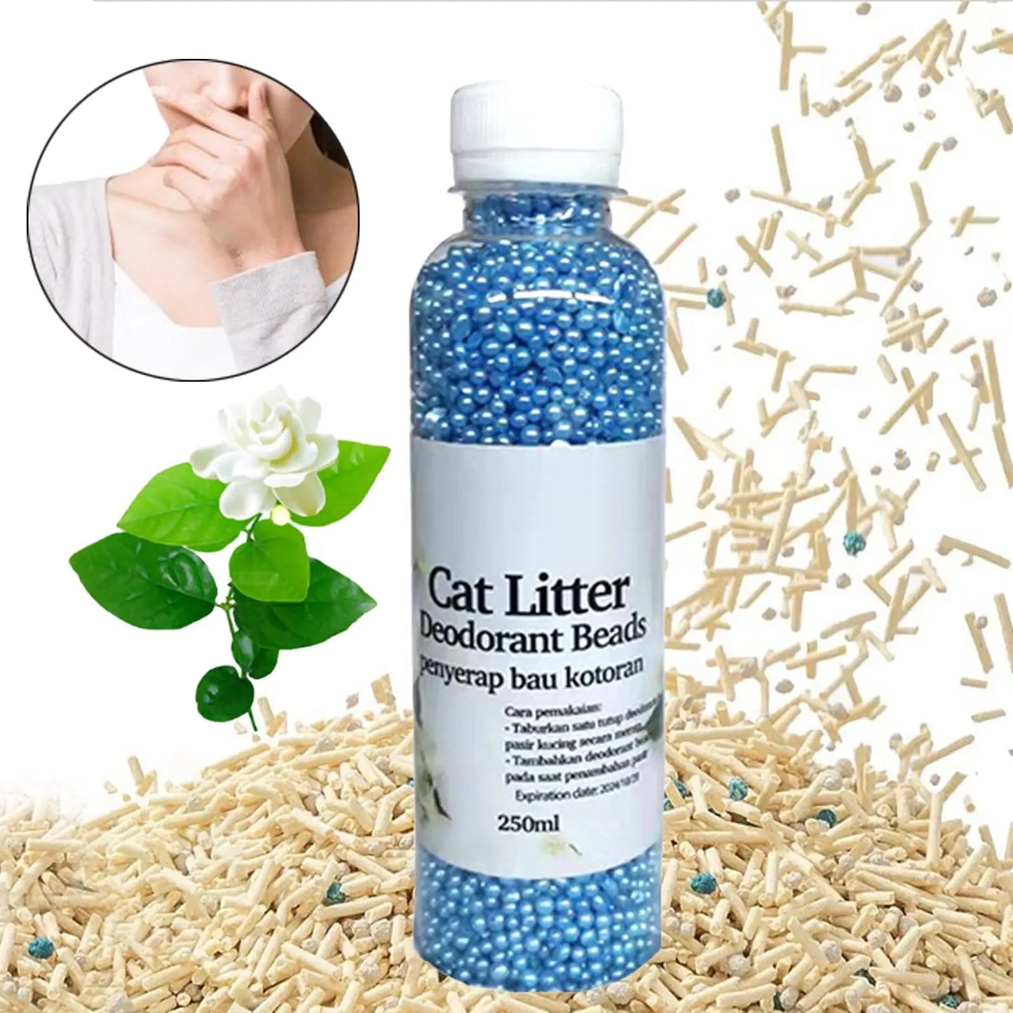 Katzenstreu Deo Duft Parfum Katzenklo TRENDMOPS LITTERJOY