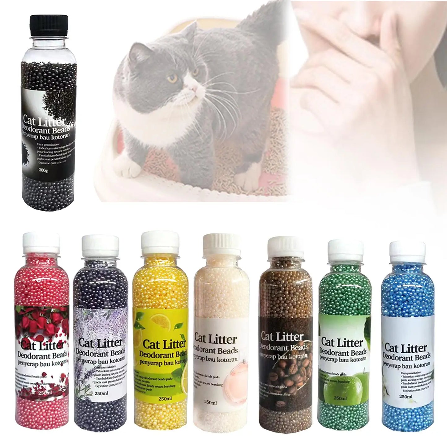 Katzenstreu Deo Duft Parfum Katzenklo TRENDMOPS LITTERJOY