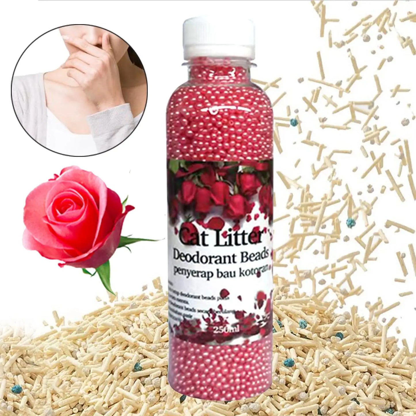 Katzenstreu Deo Duft Parfum Katzenklo TRENDMOPS LITTERJOY