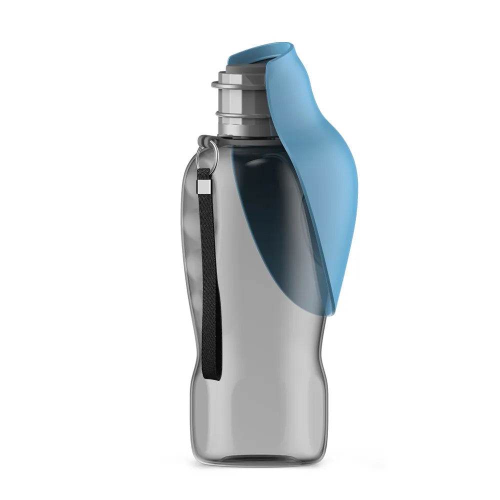 Hundetrinkflasche Wasserspender Hunde Katzen 800ml TRENDMOPS AQUANELLA - Trendmops