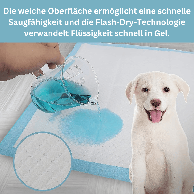 Hundewindeln Inkontinenz Hunde Welpen 6-lagig Urin TRENDMOPS NAPPYPAW - Trendmops