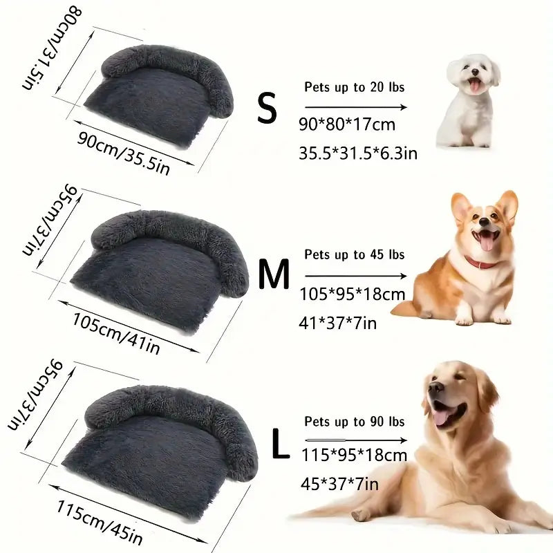 Hundebett Hundedecke Sofaschutz Auflage Sofa Bett TRENDMOPS GRANDCUDDLE