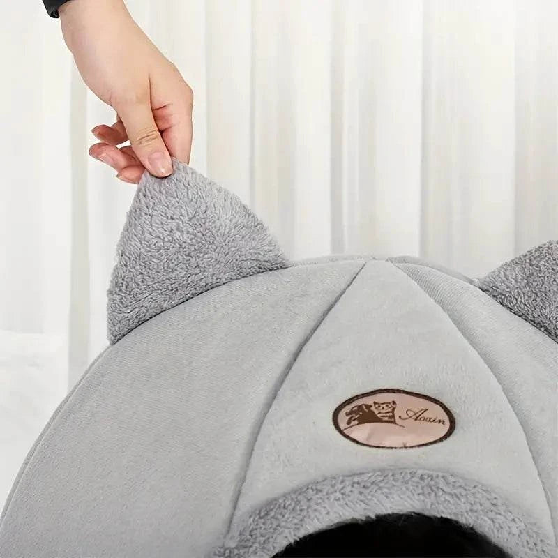 Katzenhöhle Katzenbett Höhle Katze kuschelig TRENDMOPS BELIMONDA - Trendmops