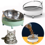 Erhöhter Futternapf Katzen Edelstahl TRENDMOPS FEEDYBOWL - Trendmops