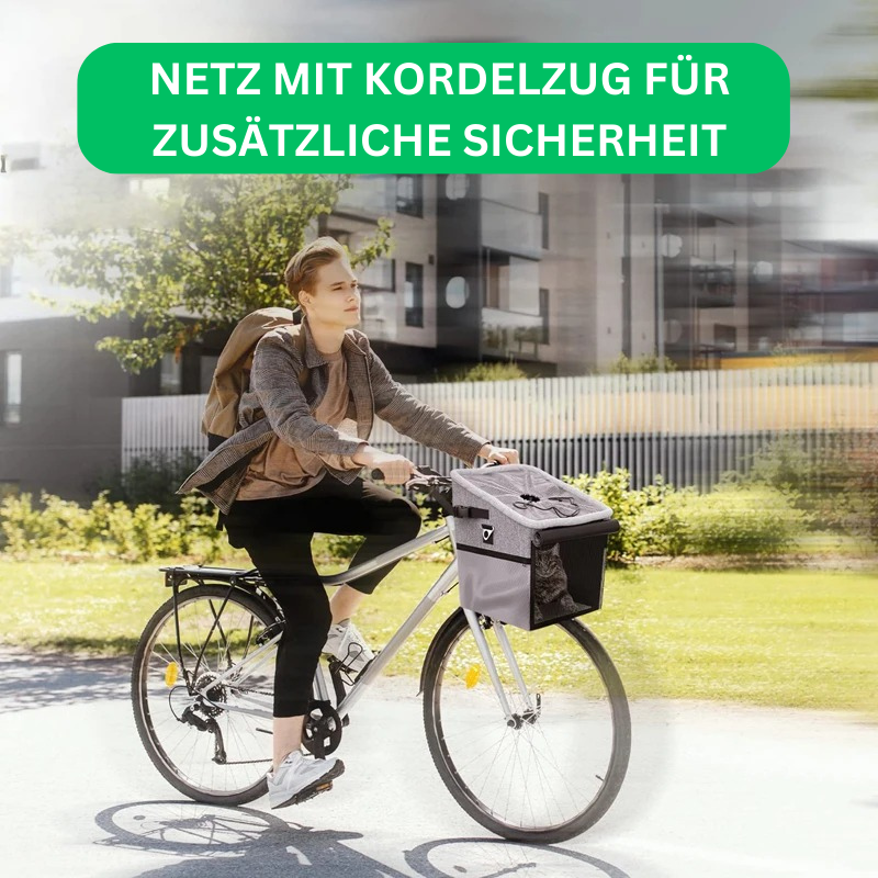 Fahrradkorb Lenker Hunde Katzen Transport TRENDMOPS BELLAVENTA - Trendmops