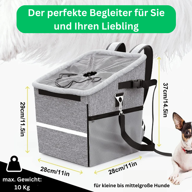 Fahrradkorb Lenker Hunde Katzen Transport TRENDMOPS BELLAVENTA - Trendmops