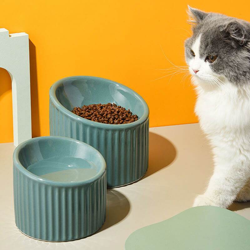 Fressnapf Futternapf Keramik erhöht Katzen TRENDMOPS NORDICKITTEN - Trendmops