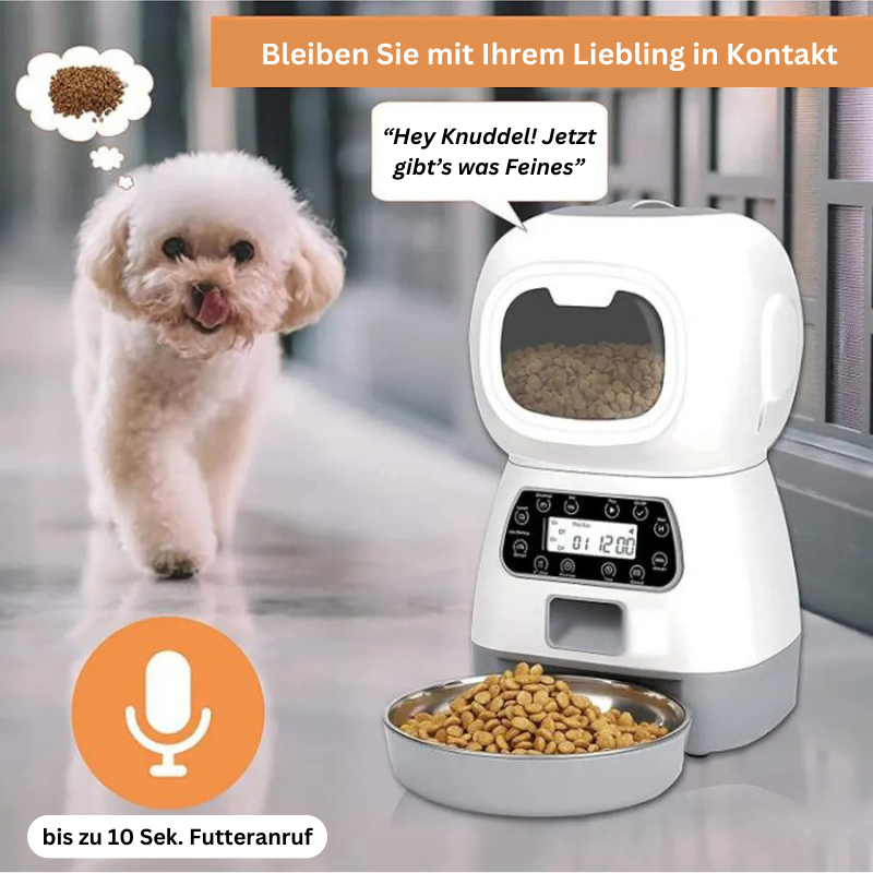 Futterautomat Futterspender automatisch TRENDMOPS INTELLYSNACKER - Trendmops