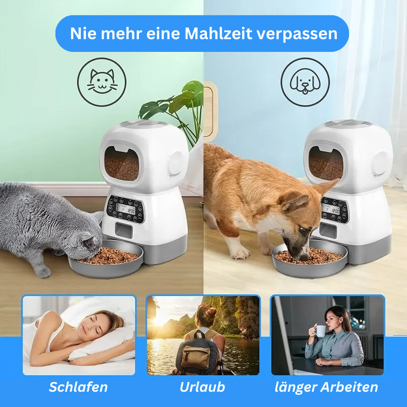 Futterautomat Futterspender automatisch TRENDMOPS INTELLYSNACKER - Trendmops